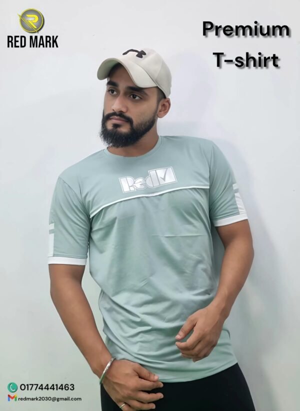 china t-shirt Red 02