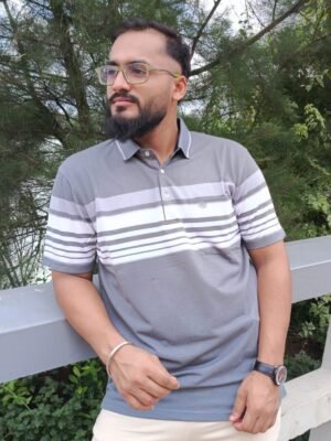 Premium Stripe polo S03