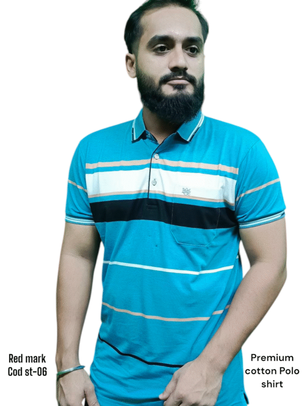 Premium Stripe polo S01