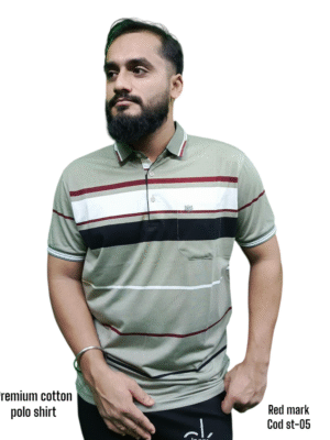 Premium Stripe polo S03