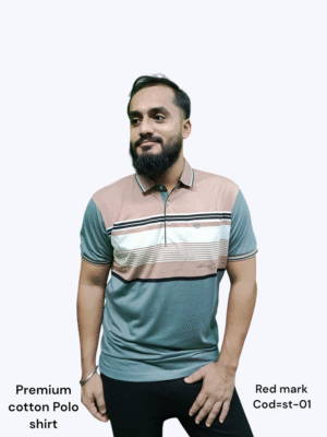 Premium Stripe polo S02